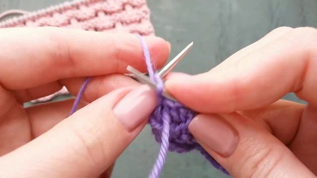 Объемные волны спицами / Узор для вязания свитера, кардигана, джемпера