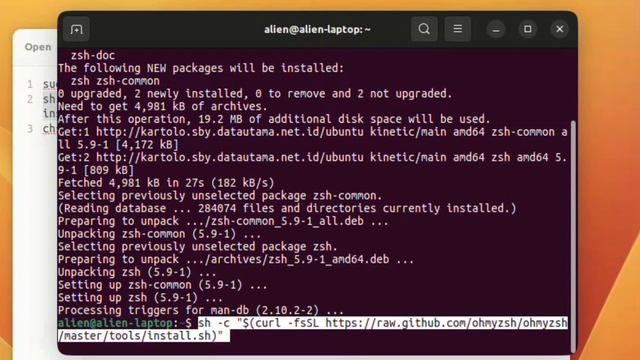Install Oh My ZSH Ubuntu Linux Easiest Way смотреть онлайн