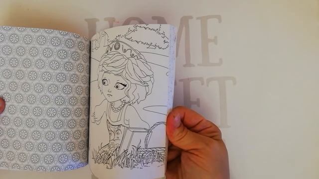 Обзор на раскраску "Я ❤️раскрашивать" Царевны смотреть онлайн