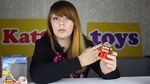 Робокар Поли Рой (пожарная машинка) Robocar Poli Roy 83049 смотреть онлайн