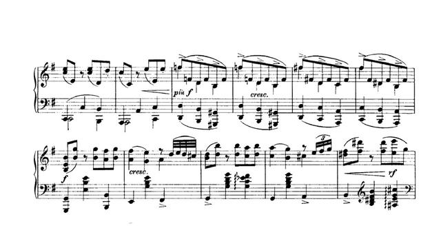 J. Brahms - Waltz Op. 39 no. 4 in E minor смотреть онлайн