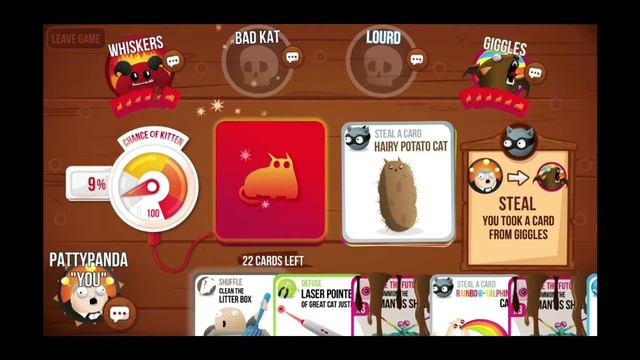Exploding Kittens: the mobile game смотреть онлайн