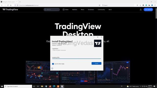 How to Install TradingView Desktop App Latest Version in Windows | #TradingVedas смотреть онлайн