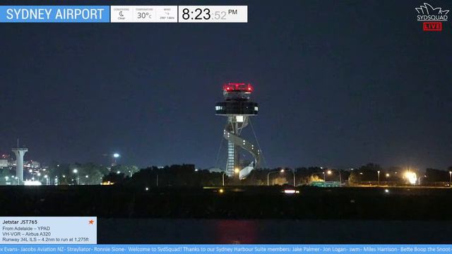 🔴 LIVE - Plane Spotting @ Sydney Airport W/Kurt + ATC! 🔴