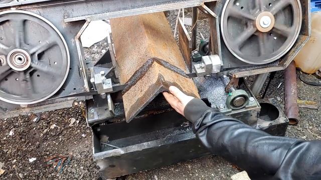 Минизаметка о самодельной ленточной пиле