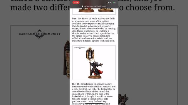 Sisters of Battle, Adepta Sororitas, Squad preview, Games Workshop, Warhammer Community 40k 40.000 смотреть онлайн