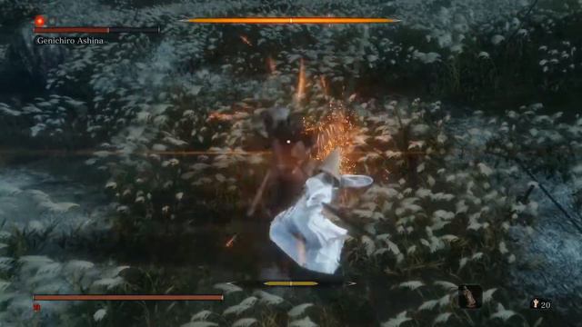 Sekiro [Bloodborne Costume Mod] Genichiro Ashina Tutorial Cover play(with Bloodborne OST) смотреть онлайн