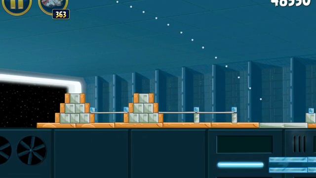 Angry Birds Star Wars - Level 2-18 - 3 Stars Walkthrough - Death Star смотреть онлайн