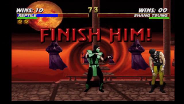 Evolution of Shang Tsung and Reptile - Mortal Kombat 3 Fatalities смотреть онлайн
