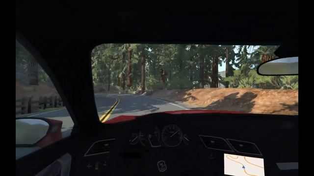 BeamNG.Drive Force feedback wheel setup + FPP slides смотреть онлайн