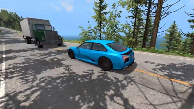 BeamNG.Drive : Jump & Crashes#4 Jump From The Sky - Free Car Games To Play Now смотреть онлайн
