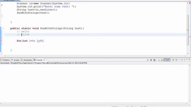 Iterating Over a String in Java смотреть онлайн