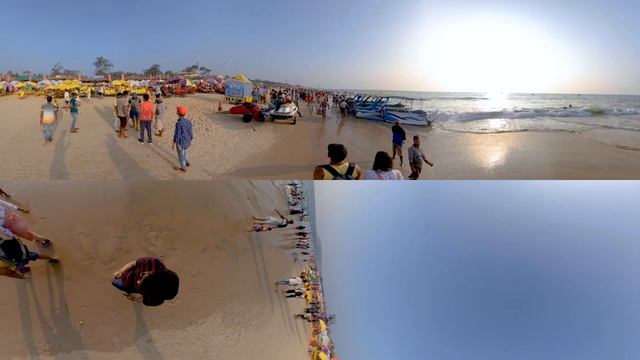 Calangute Beach, Goa | 360° Video смотреть онлайн