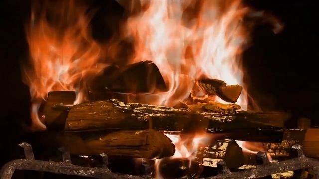 Заставка Камин Футаж #3 смотреть онлайн