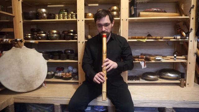 Shakuhachi Flute Ahi Premdasa Radical \ Флейта Ахи Премдаса Сякухати Прикорневая смотреть онлайн