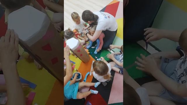 Коллетивная поделка "Ракета" смотреть онлайн