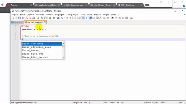 Como cadastrar um evento no FullCalendar com janela modal do Bootstrap смотреть онлайн
