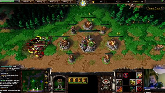 Warcraft: Survival Chaos 4.21 #13 Goblins | Drill bots again?! | Grind them into shinies! смотреть онлайн