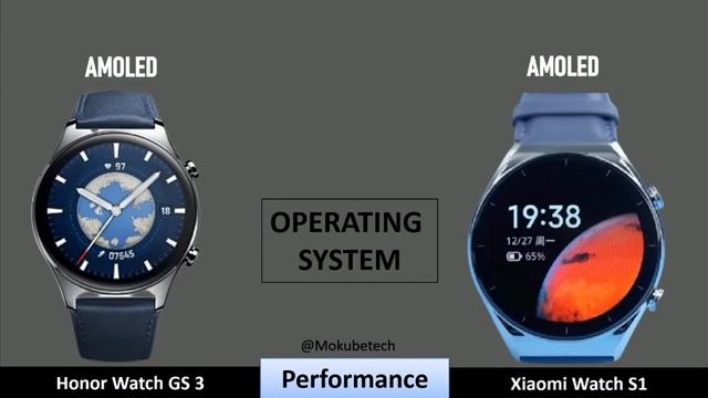 HONOR WATCH GS 3 VS XIAOMI WATCH S1 ⌚ смотреть онлайн