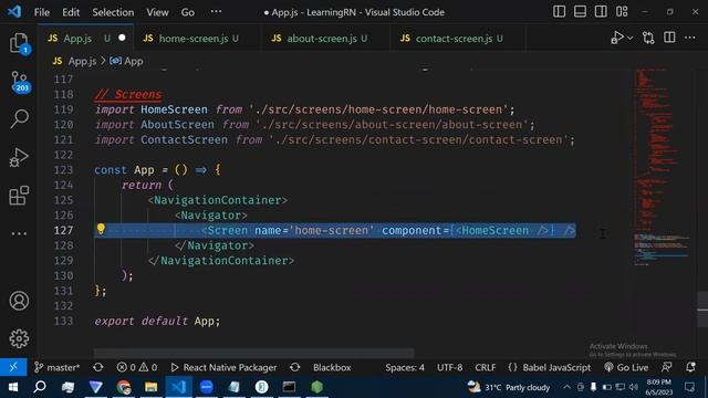 Mobile App Dev | Stack Navigation in React Native | How to Switch Between Different App Screens смотреть онлайн