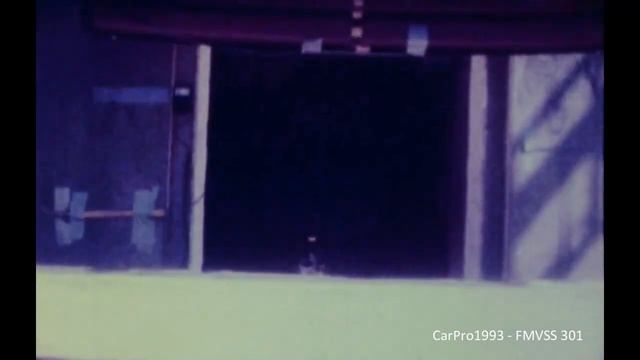 1978-1985 Mazda RX-7 FMVSS 301 Rear Crash Test (Full Overlap - 48 Km/h) смотреть онлайн