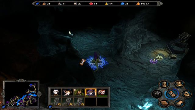 Герои 5. Тёмные эльфы. Служитель культа. часть 7 смотреть онлайн