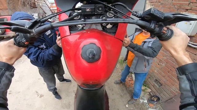 Не лёгок на подъём Honda Transalp