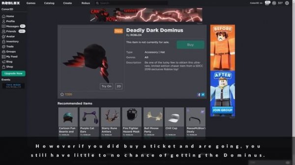 HOW TO GET THE DEADLY DARK DOMINUS | ROBLOX