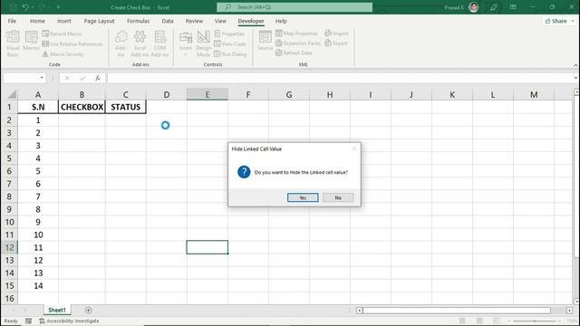 Insert Multiple CheckBox's in Excel Using VBA | VBA Code తో CheckBox's ఎలా Create చేయాలో చుడండి смотреть онлайн
