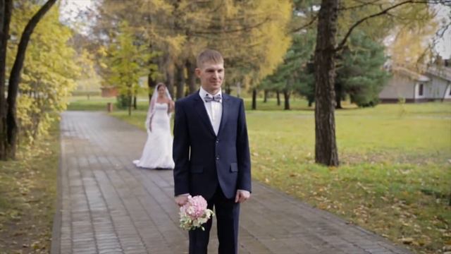 Первая встреча жениха и невесты. Трогательно )) смотреть онлайн