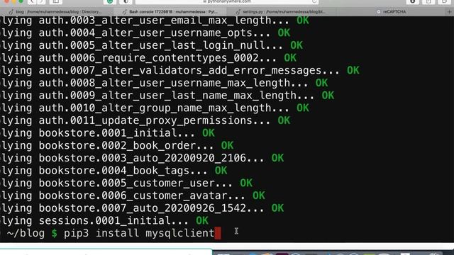 34 PythonAnywhere MySQL in the cloud смотреть онлайн