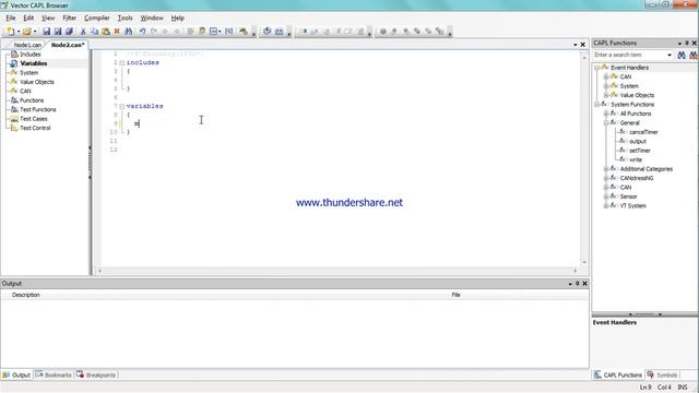 CANoe, CAPL Basic Node 2 Node data Transmission смотреть онлайн