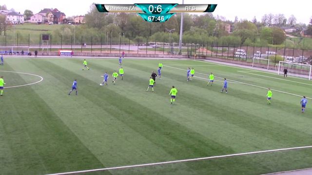 Rēzeknes FA - RFS ( U-16 ) otrais puslaiks ( 21.05.2022 ) смотреть онлайн