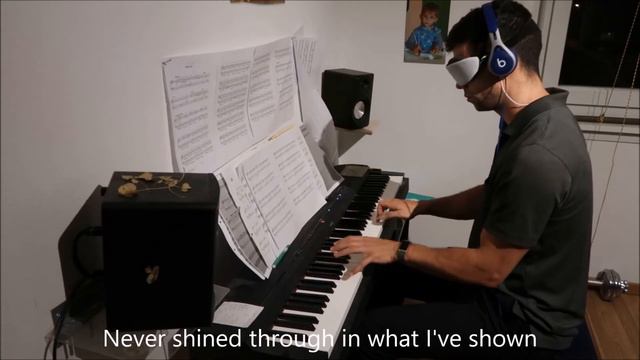 The Unforgiven piano version blindfolded incl. sheets and lyrics смотреть онлайн