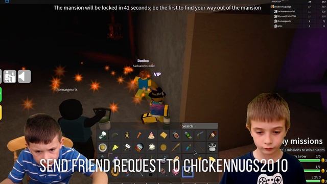 Roblox - Haunted Hallway - Epic Mini Games смотреть онлайн