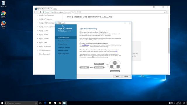 Installing MySQL Server Windows смотреть онлайн