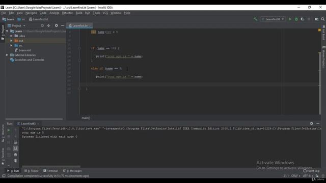 if else condition in kotlin смотреть онлайн
