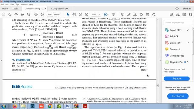 A Deep Learning Model to Predict Student Learning Outcomes in LMS Using CNN and LSTM смотреть онлайн