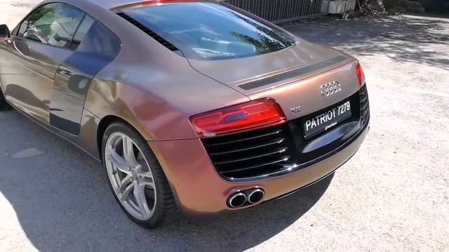 Audi R8 Vinyl Wrap смотреть онлайн