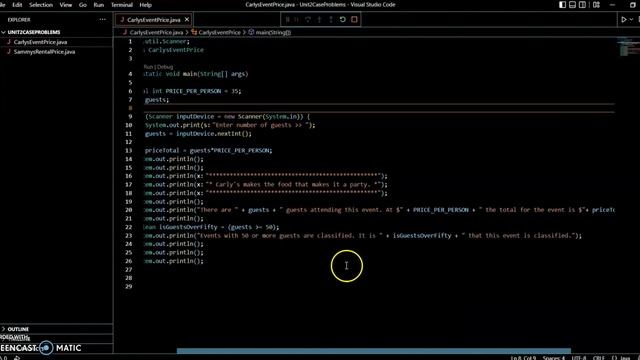 JAVA Programming- Variables, Named Constants, and Using the Scanner Class to Display User Input. смотреть онлайн