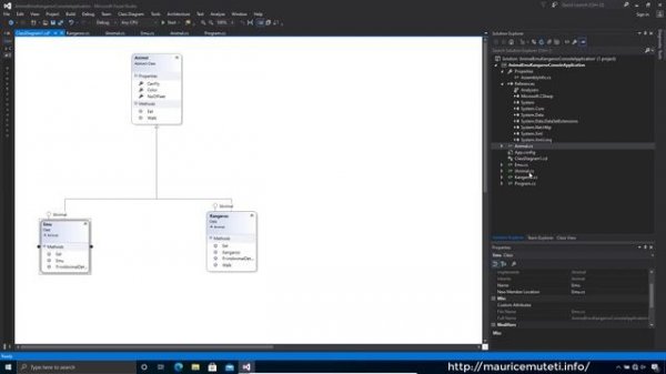 Generate Class Diagram From C# Code Visual Studio 2015