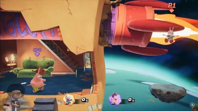 Nickelodeon All Star Brawl Rocko Showcase Reaction & My Gameplay! смотреть онлайн