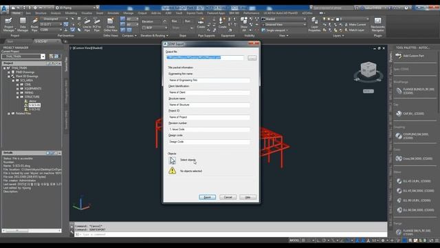 [CNG TV] AutoCAD Plant 3D to Advance Steel смотреть онлайн