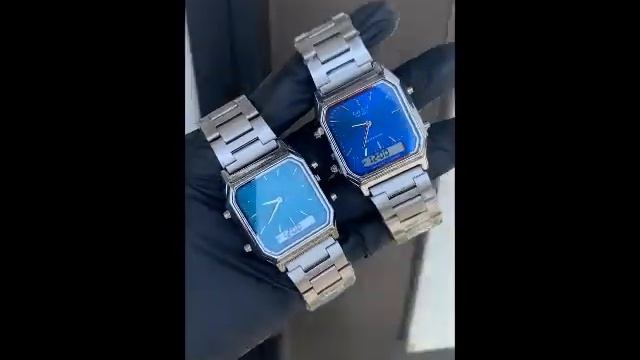 Обзор 57 Casio в золоте и в серебре с сенсорным экраном смотреть онлайн
