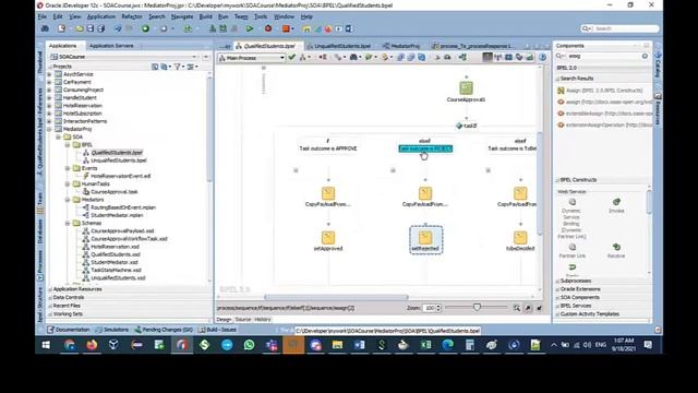 Human Task In BPEL/SOA смотреть онлайн