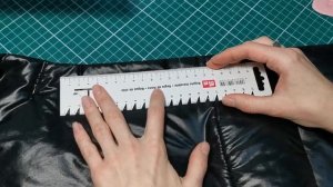 ПЕТЛИ И ПУГОВИЦЫ НА КУРТКЕ С УТЕПЛИТЕЛЕМ