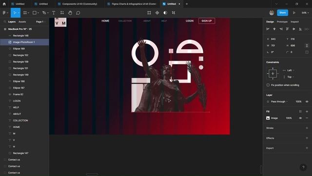 Made a UI on Virtual Museum in #figma смотреть онлайн
