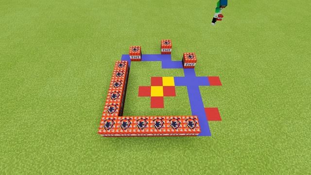 MINECRAFT Tutorial: How To Make A Heart With TNT In Minecraft?