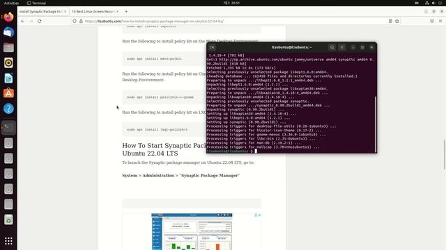 Install Synaptic Package Manager On Ubuntu 22.04 LTS Jammy Jellyfish смотреть онлайн