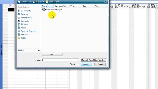 Project 2007: Importing From Excel смотреть онлайн